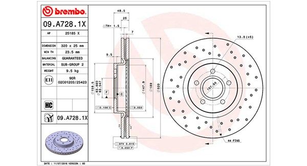 MAGNETI MARELLI Тормозной диск 360406077902